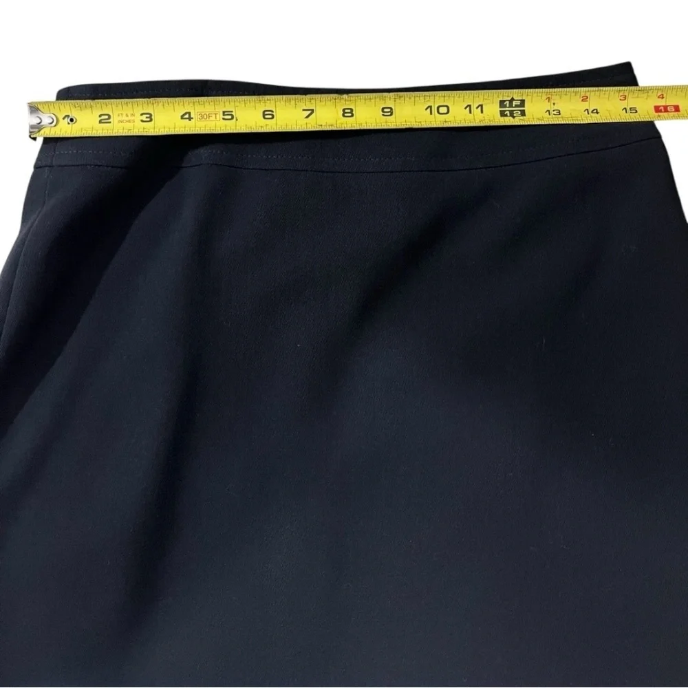 Akris Punto Wool Blend Pleated Pencil Skirt